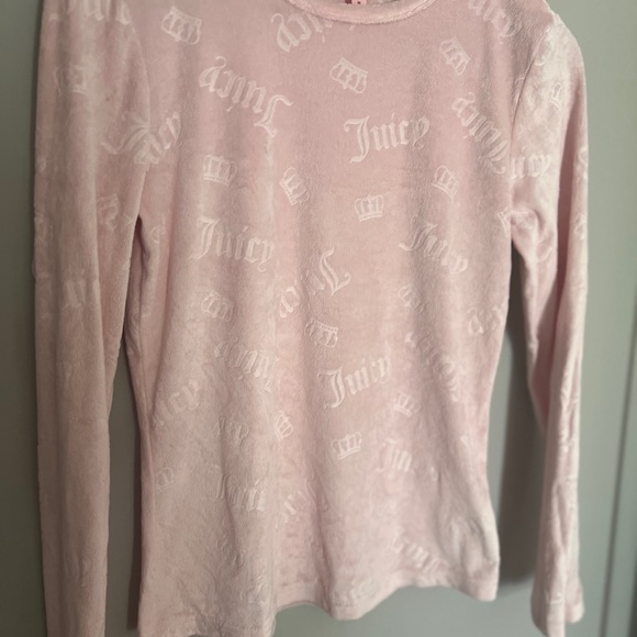 Juicy Couture Sleep Velour Top M - Picture 2 of 7